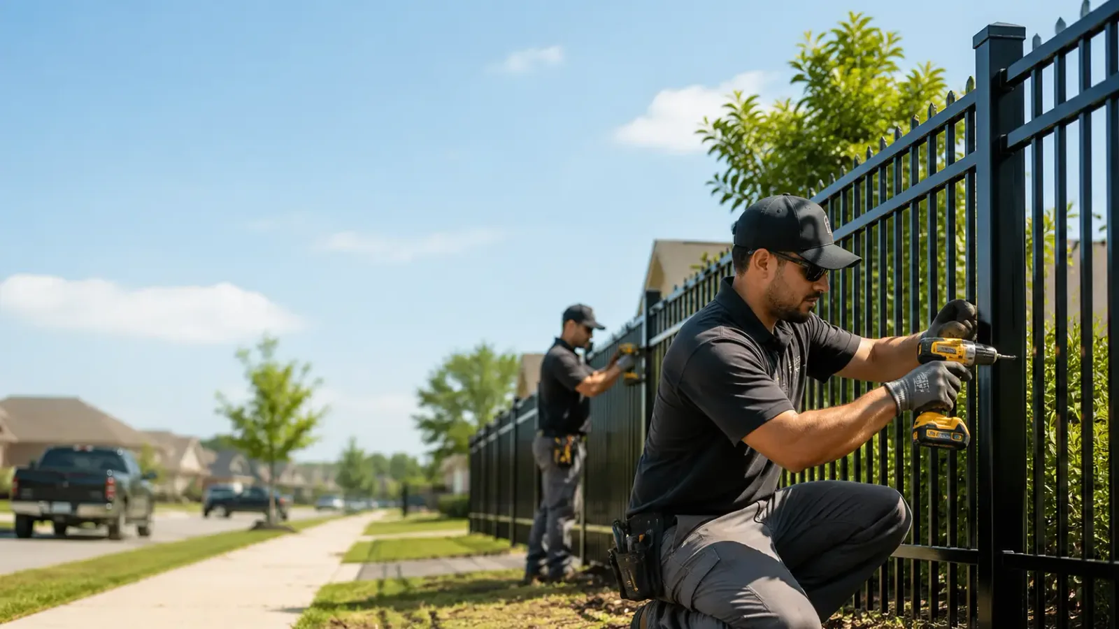 Metal Fence Installation in Holland, IA